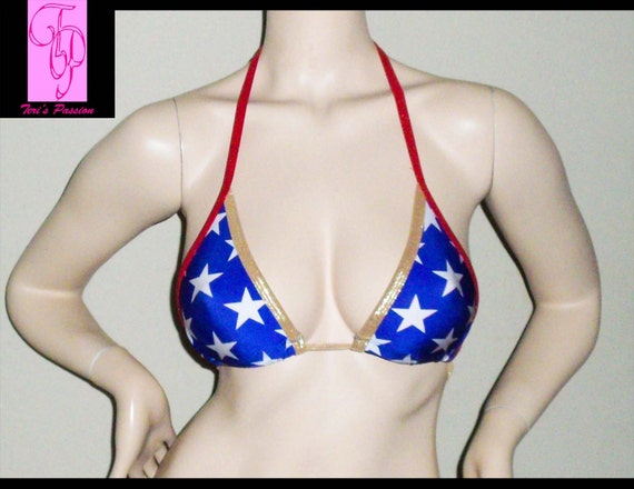 wonder woman bikini top