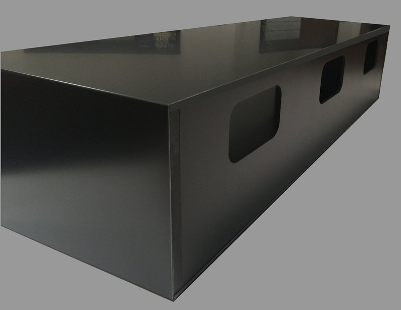 Tabletop TV Stand/RiserDeluxe for Flat Screen Black Etsy