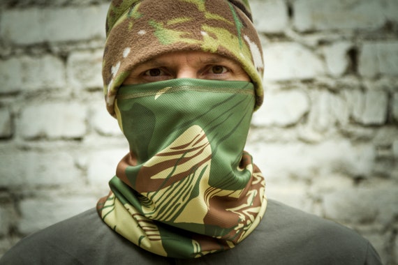 New army Scarf Face Mask Balaclava Rhodesian Zimbabwe camo | Etsy