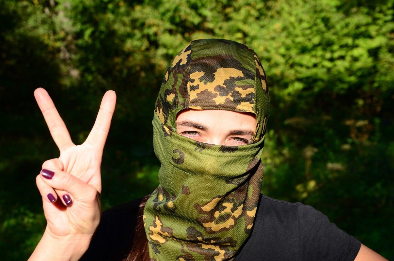 New Russian Face Mask Balaclava Sniper Partizan SS camo | Etsy