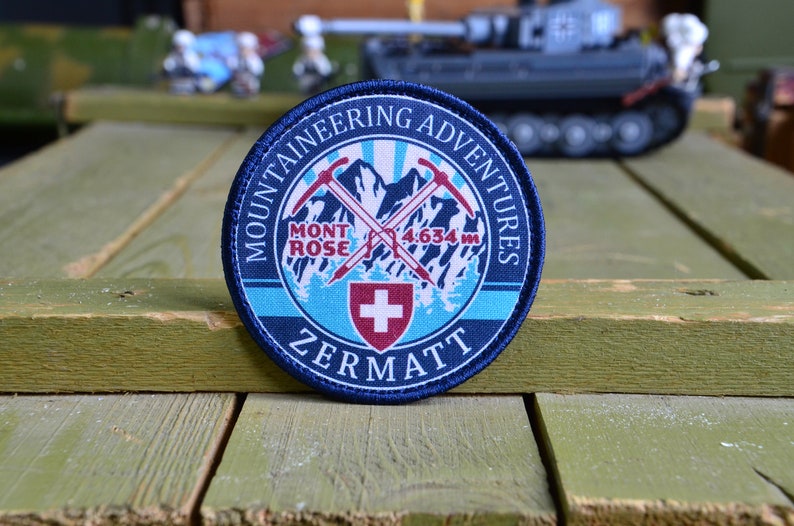 Zermatt Mont Rose 4634 Embroidered Patch Tactical morale patch