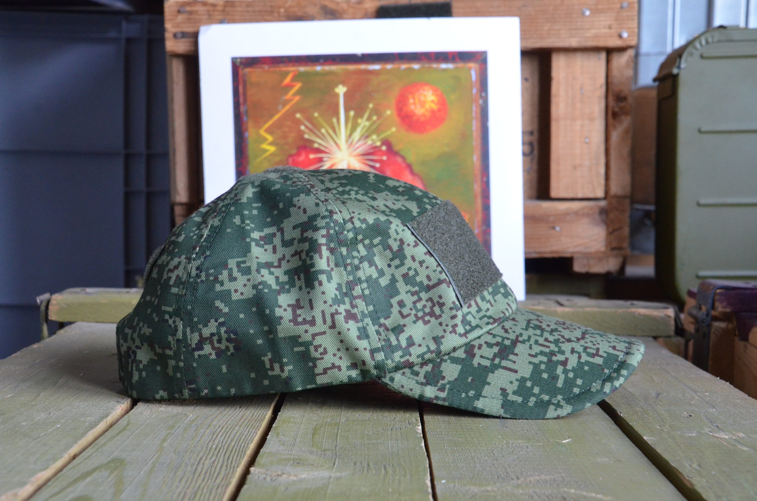 Tactical Russian Army Ripstop Baseball Cap Camo Digital Flora Etsy