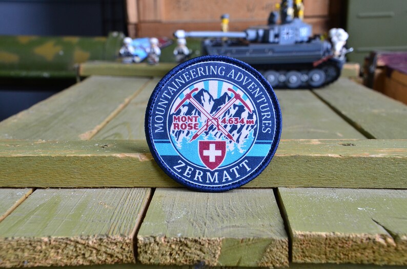 Zermatt Mont Rose 4634 Embroidered Patch Tactical morale patch