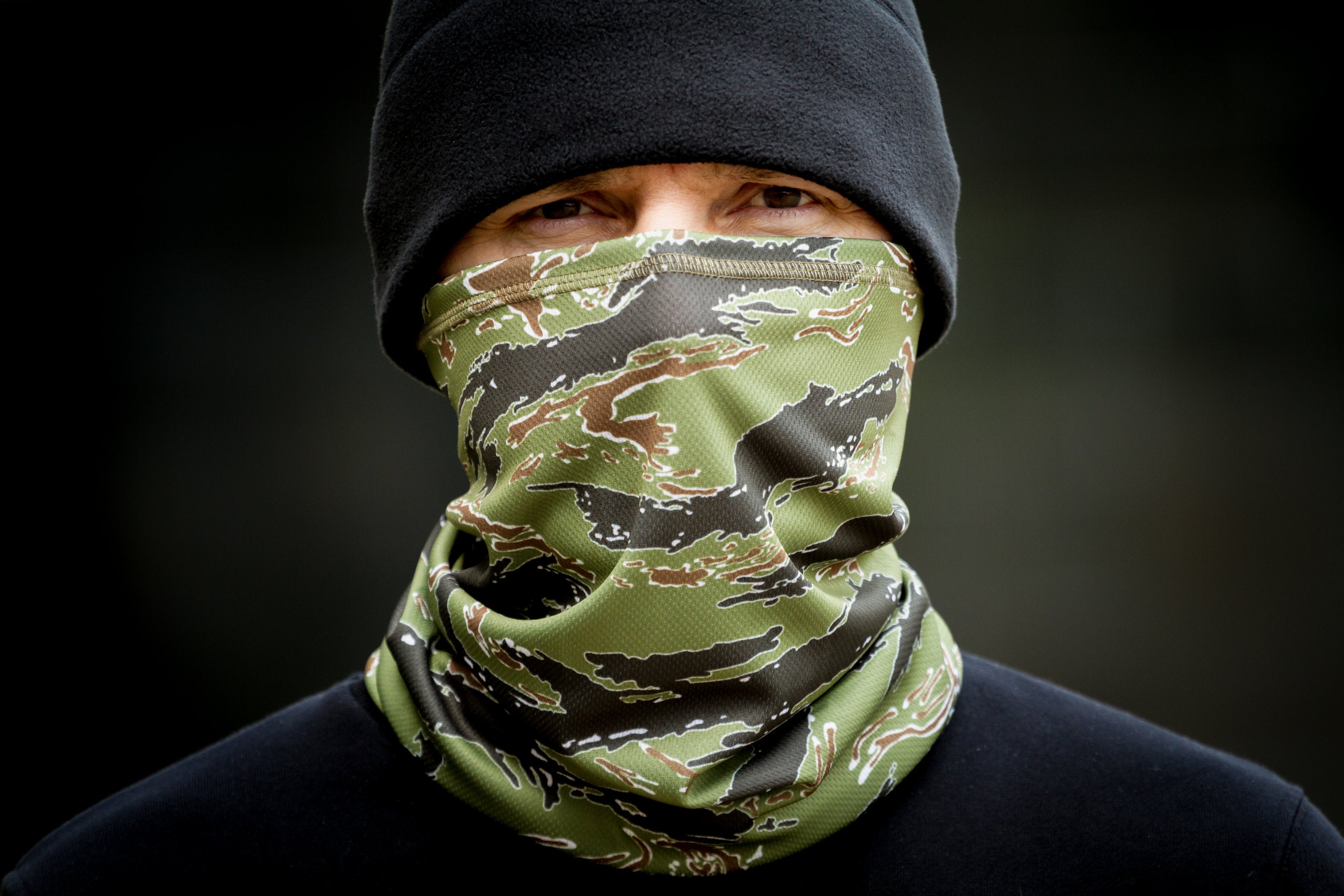 New Neck Gaiter Scarf Face Mask Balaclava Tiger Stripe camo Etsy