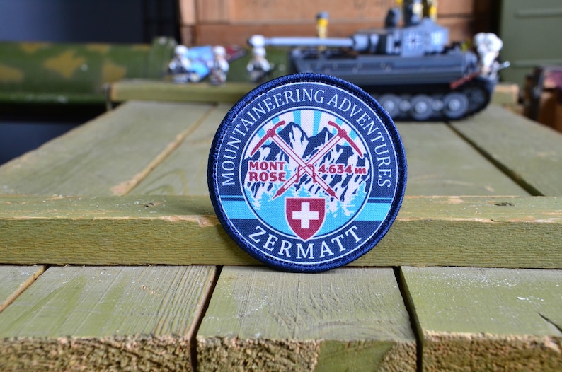 Zermatt Mont Rose 4634 Embroidered Patch Tactical morale patch