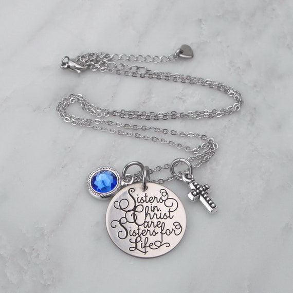 Sisters in christ on sale necklace