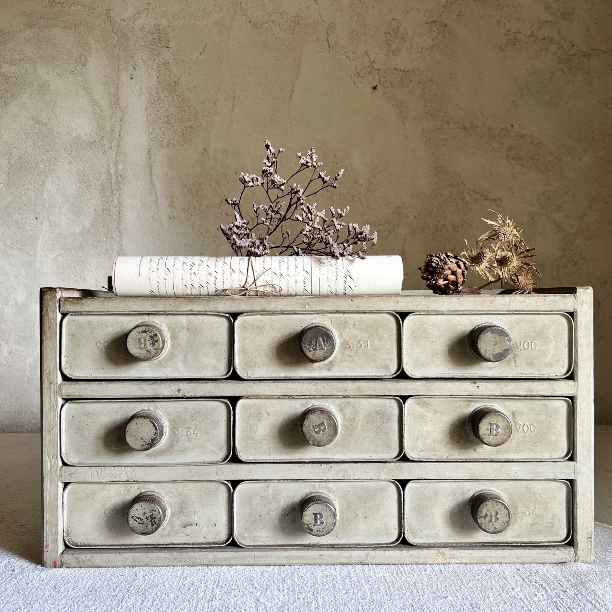 アンティーク雑貨 france vintage 50-60s drawer cabinet アンティーク雑貨 france vintage 50-60s drawer cabinet france