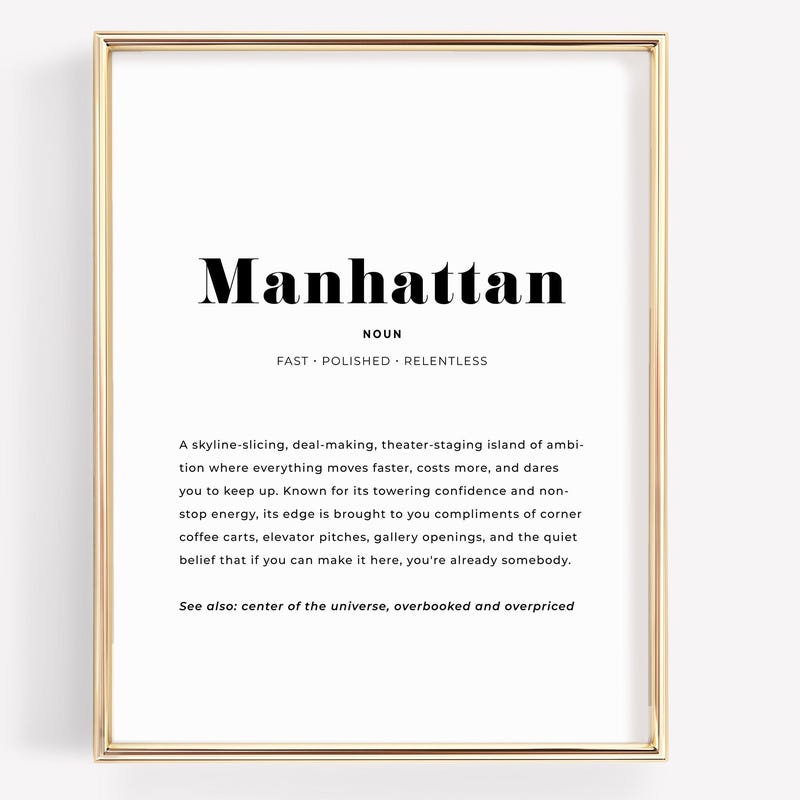 Medical Office of Manhattan Midtown - Etsy Canada