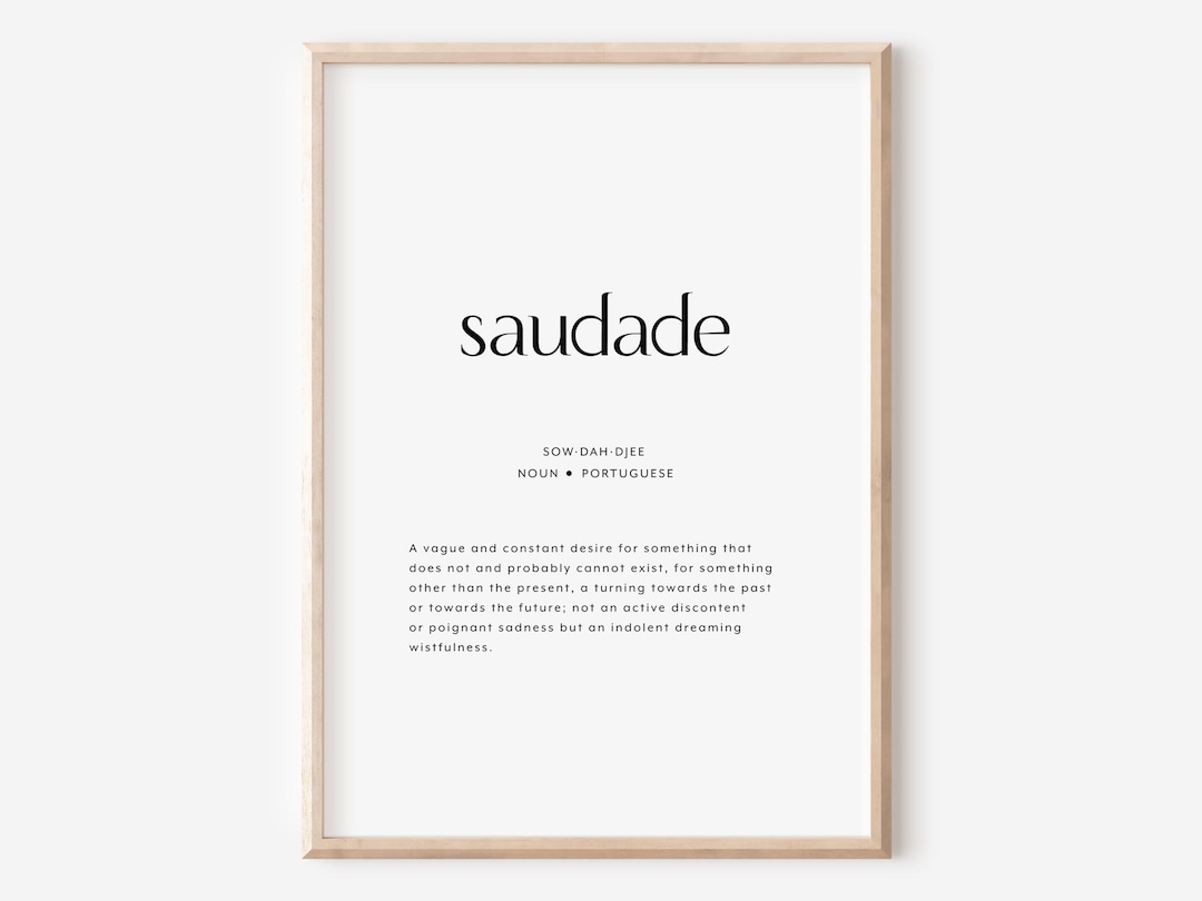 The Meaning of Saudade - In the Spirit of Saudade Collective Collective -  Saudade Collective