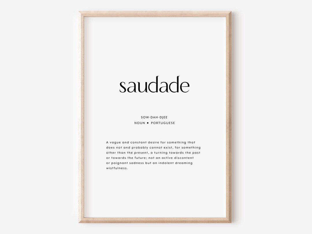 The Meaning of Saudade - In the Spirit of Saudade Collective Collective -  Saudade Collective