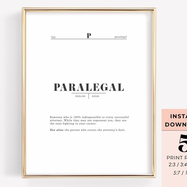Legal Wall Art Etsy