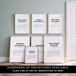 Executive Assistant Sign, Gift for Office Manager, Definition Print ...