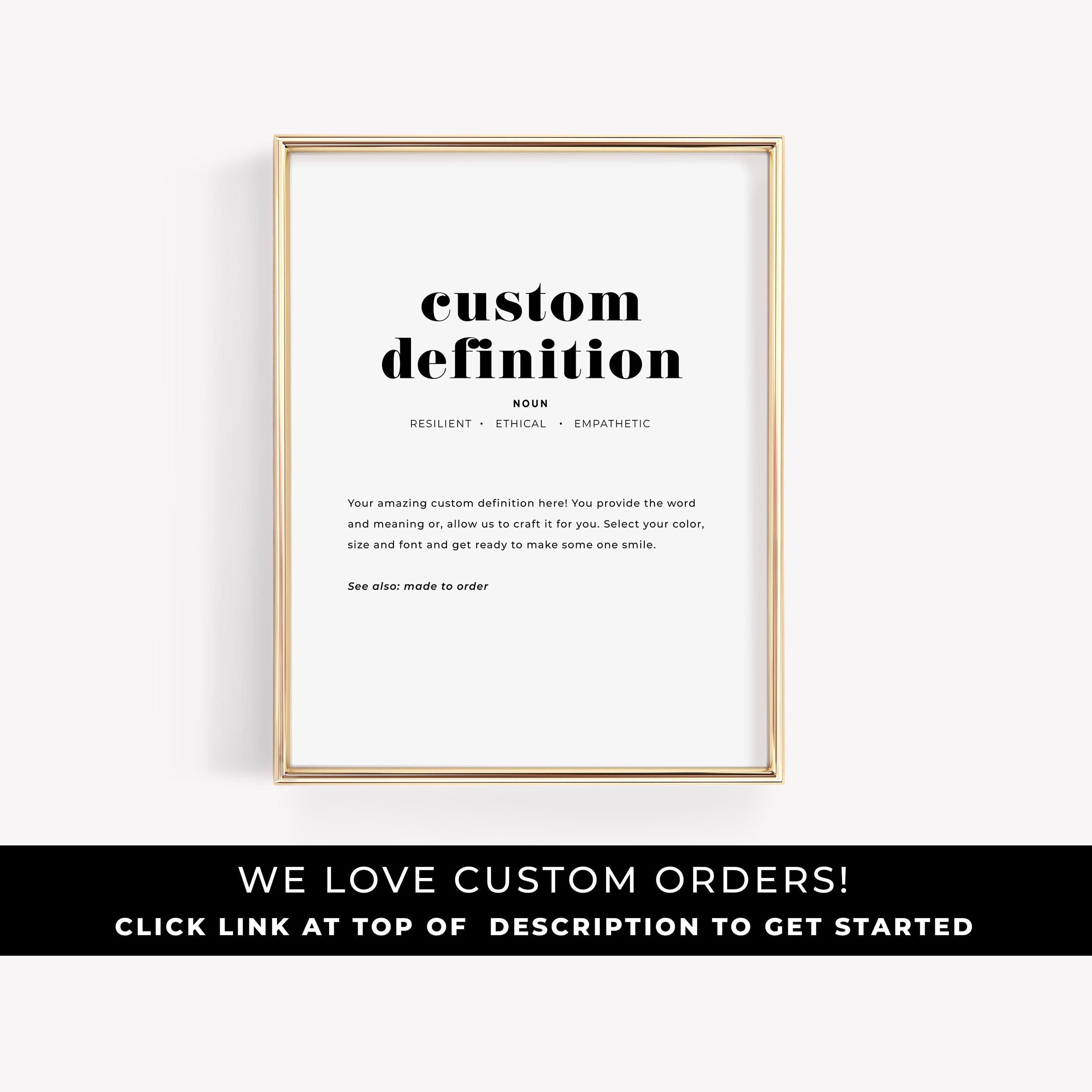 Optometrist Definition Poster, Printable Optometry Decor for Office ...