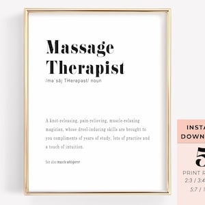 Massage Therapist Definition