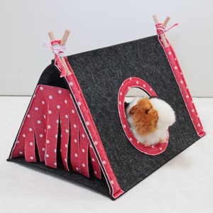 Guinea pig house, teepee for small pets image 1