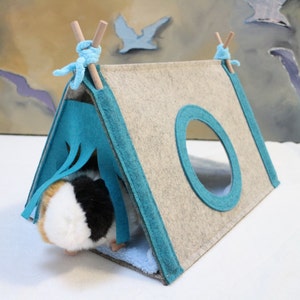 Curated visual reference: Picture Idea: Guinea Pig Tent Bed
