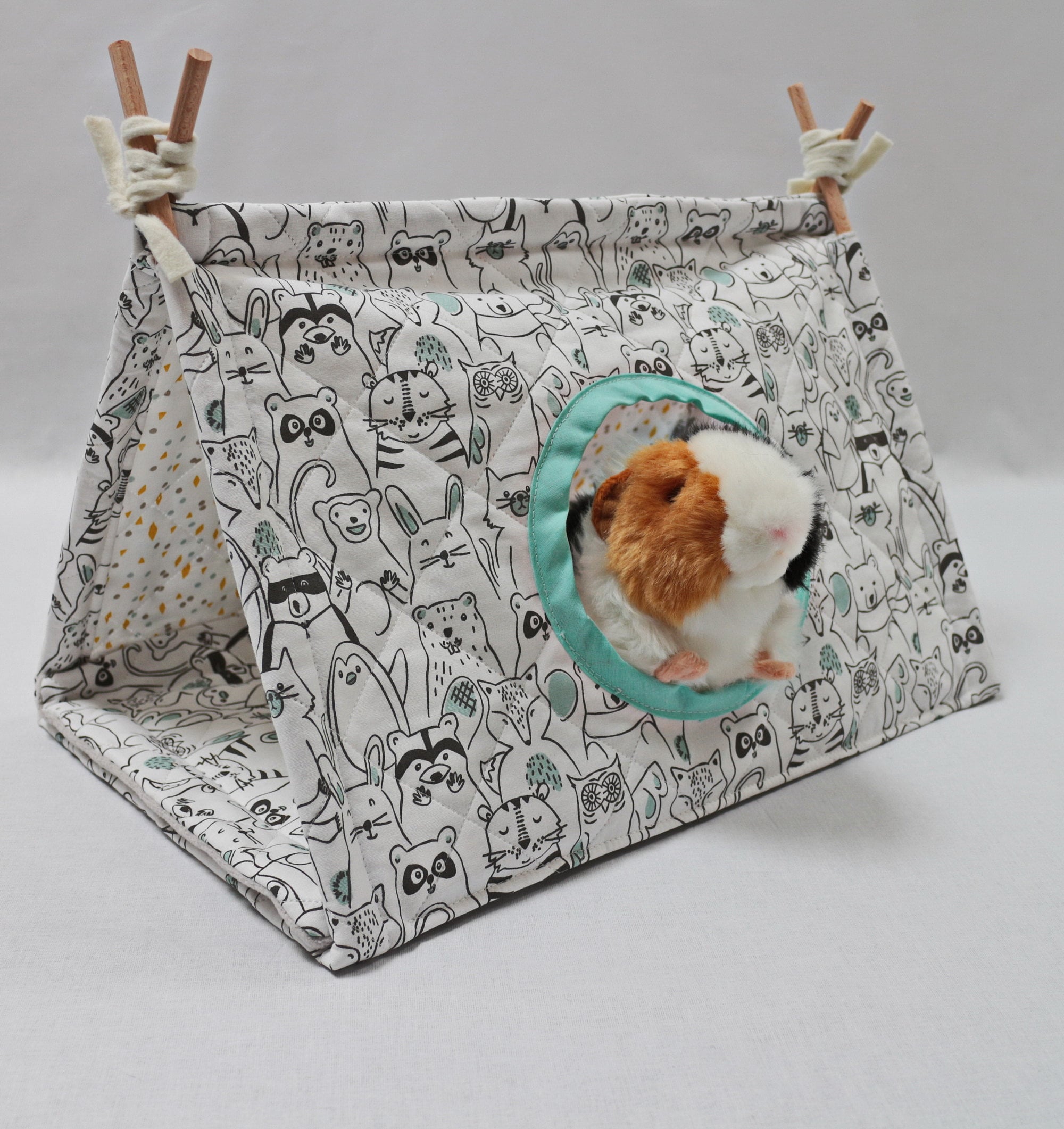 Guinea pig teepee fully washable guinea pig bed small pet Etsy