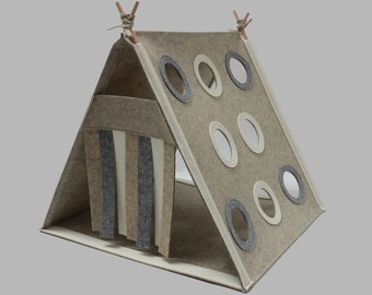 Cat House from felt