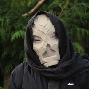 Skyrim Dragon Priest Mask Pattern - Papercraft DIY - Download, Print and Make Your Own