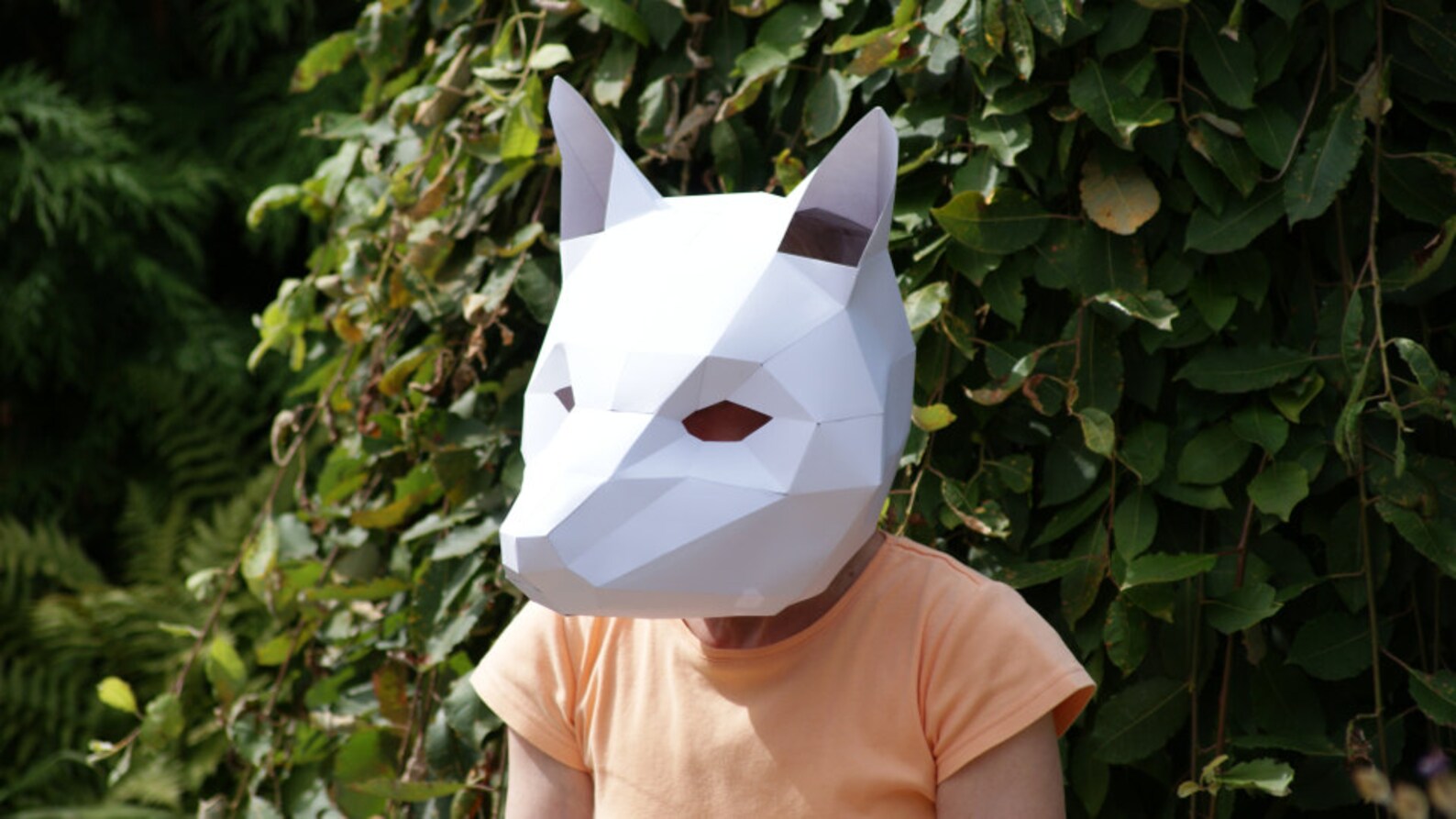 Fox Mask Pattern - Papercraft DIY - Download, Print and Make Your Own ...