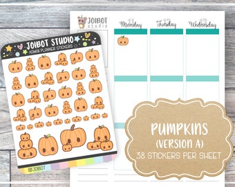 PUMPARNA - Kawaii Planner Stickers - Julklistermärken - Journalklistermärken - Söta klistermärken - Dekorativa klistermärken - K0052-A