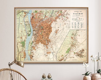 Large Cairo Print - Etsy