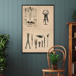 Ancient Roman Surgical Instruments Print Surgeon's Office - Etsy