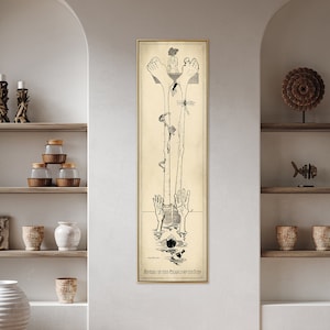 Love Hurts: Rocked in the Cradle of the Deep - Vintage Poster Print, Tall & Narrow Funny Wall Art
