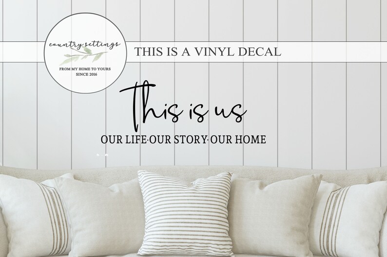 This is Us Vinyl Decal Etsy