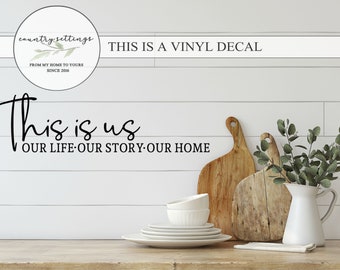 This is us Vinyl decal