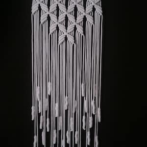 Macrame wall handing interior design