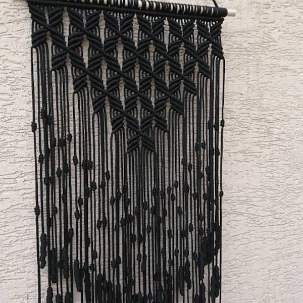 Black Wall Hanging Etsy
