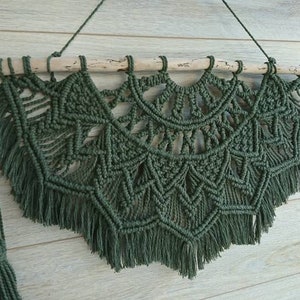 Macrame mandala macrame parede entregando azeitona