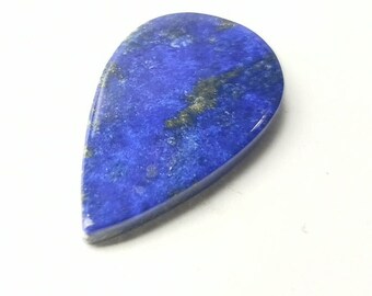 Exquisite Natural Lapis Lazuli Pear Shape Cabochon - 32mm x 18mm x 4mm - 22.04 Carats