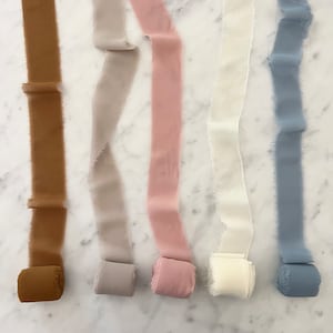 Frayed Chiffon Ribbon