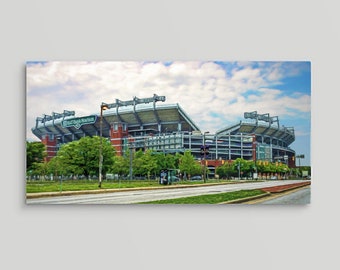 Panoramic Baltimore Ravens, M&T Bank Stadium, Ravens, Man Cave, Ravens Print, Sports Art, Guy Gift, Framed/Unframed Fine Art Print or Canvas