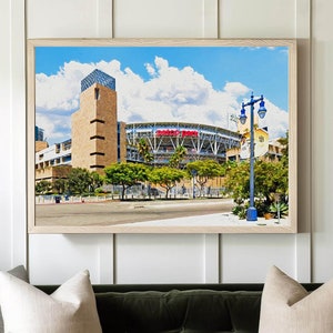 Petco Park Print: San Diego Padres Ballpark Wall Art