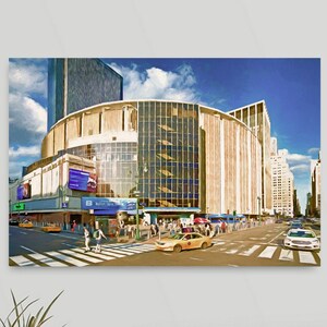 Madison Square Garden Artwork, The Garden, MSG, Madison Square Garden wall art, Midtown Manhattan, Canvas-Fine Art Prints /framed - unframed