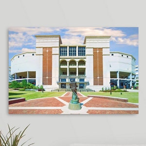 Ole Miss Rebels Stadium Print: Vaught–Hemingway, Mississippi Football Art