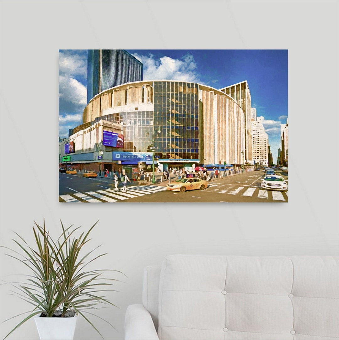 Madison Square Garden Art Print: Midtown Manhattan Wall Art - Etsy