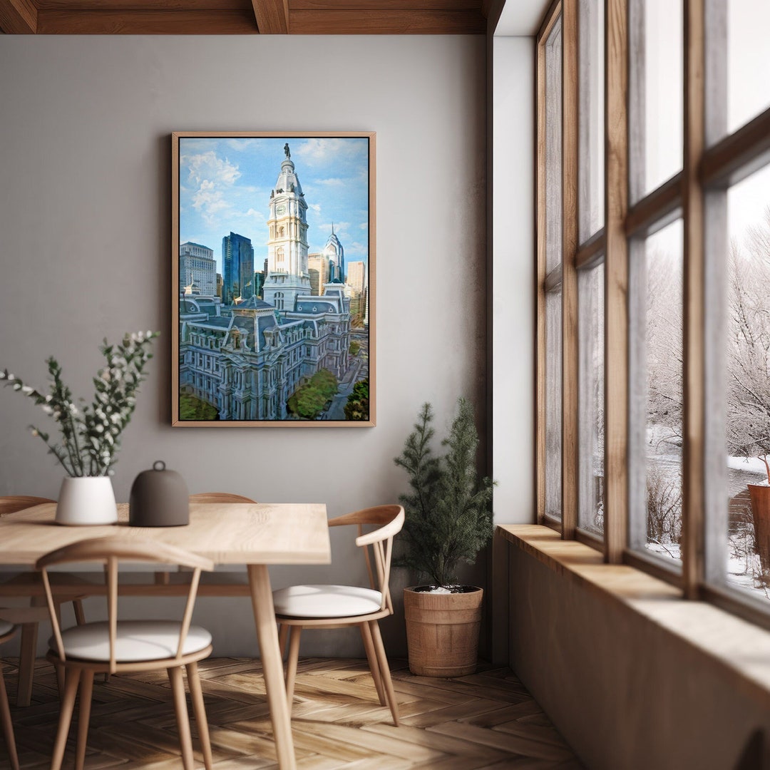 Philadelphia, City Hall, Skyline, Urban Art, Philadelphia Art