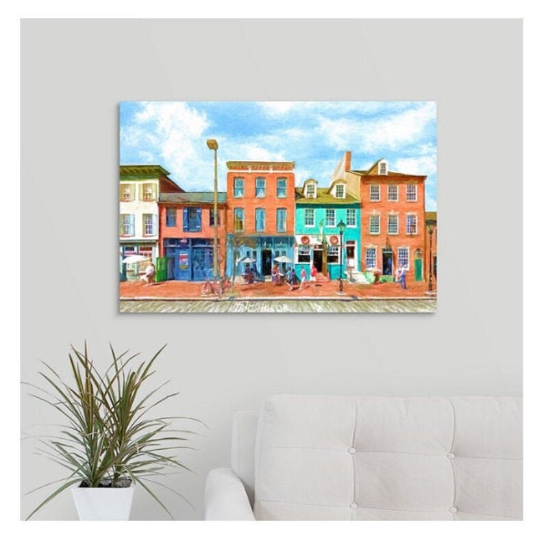 Fell's Point Cat's Eye Pub Baltimore Art Baltimore Etsy