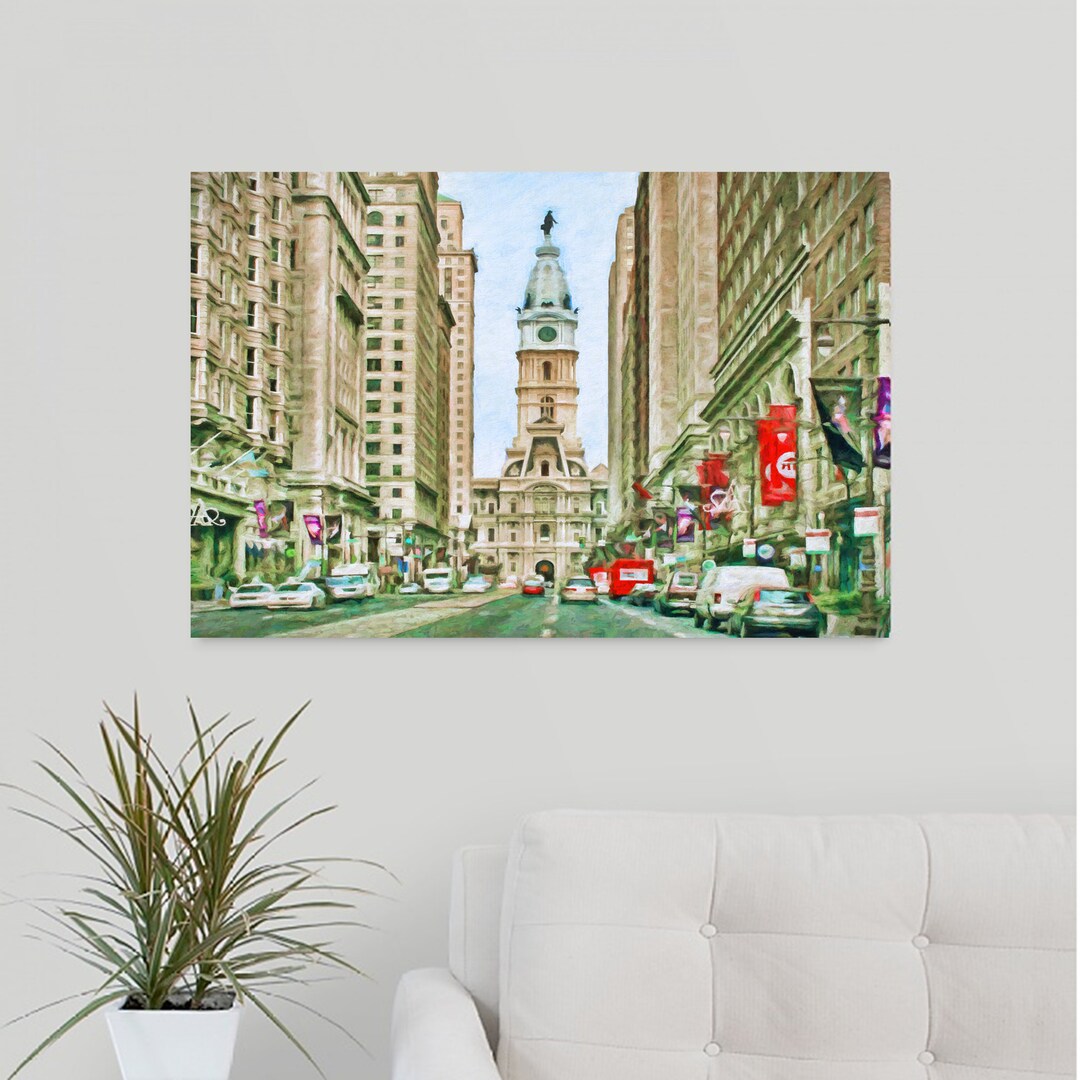 Philadelphia, City Hall, Skyline, Urban Art, Philadelphia Art