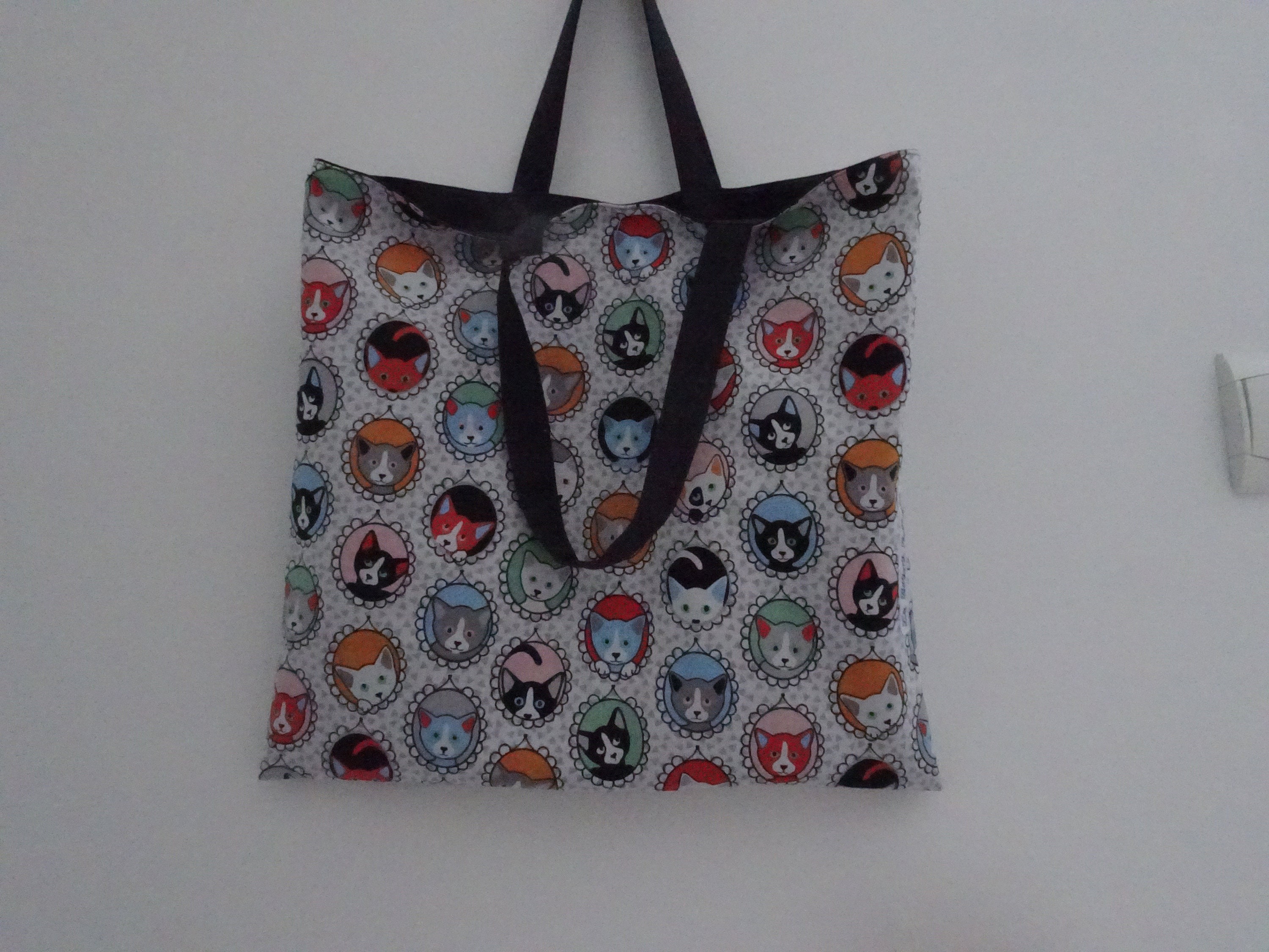 Sac Cabas Pour Enfants Chats Personnalisable