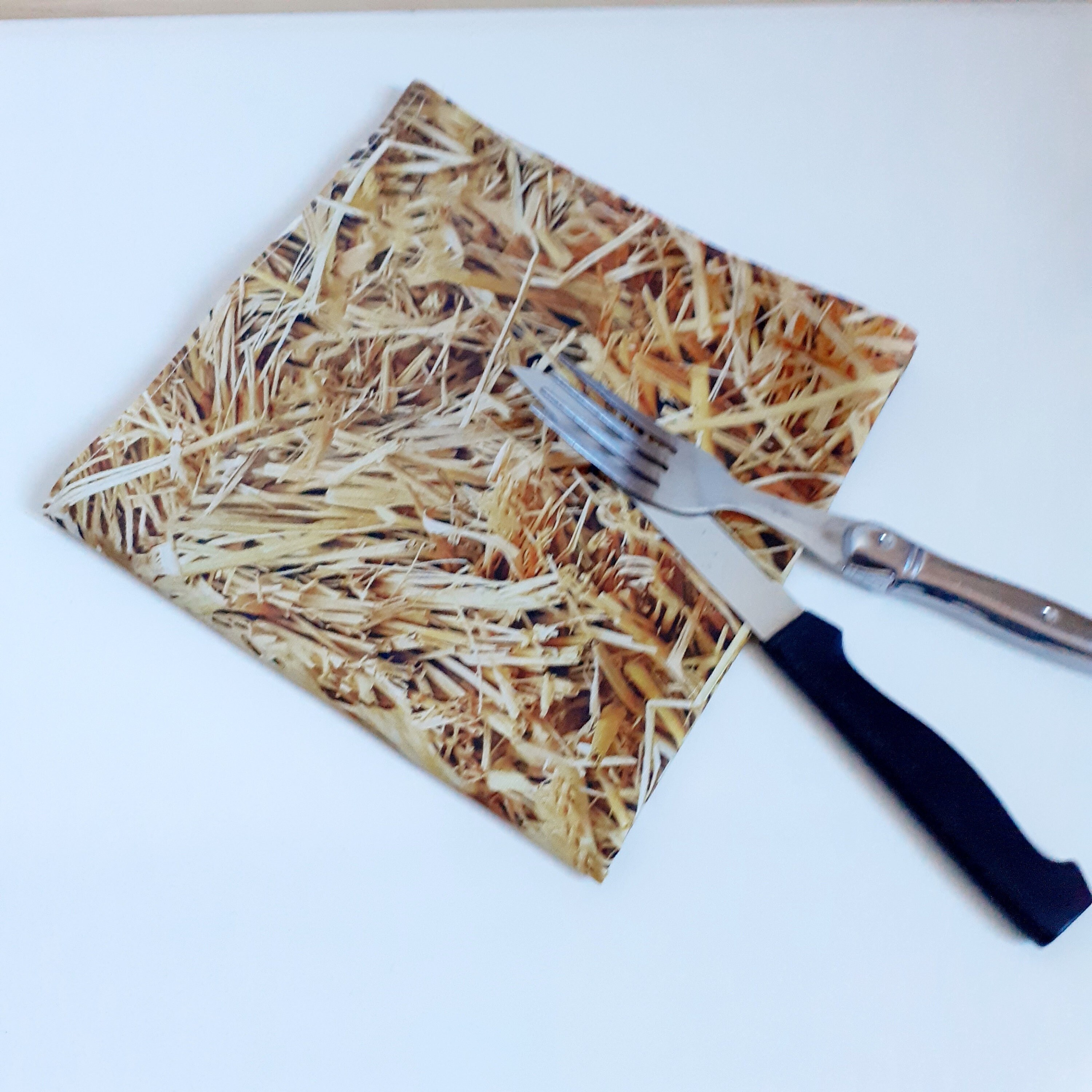 6 Serviettes de Tables Paille