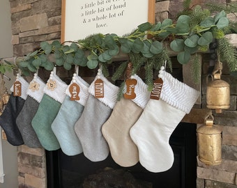 Linen Stockings. Ivory Christmas Stocking. Personalized Christmas Stockings. Gold Stockings. Farmhouse Stockings. Neutral Stockings.Black St