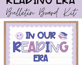 Reading Era Digital Bulletin Board Kit Classroom Decor Reading Corner Display