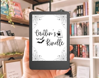 Spooky Cute Halloween Kindle Lock Screen Digital E-Reader Wallpaper Cozy Fall Screensaver