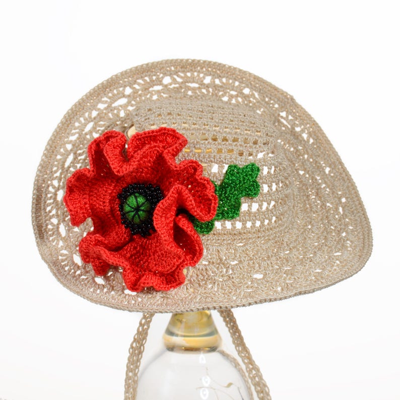 Hut für Hund Mohn / Pet Beanie / Sonnenhut für Hund / Mütze Etsy