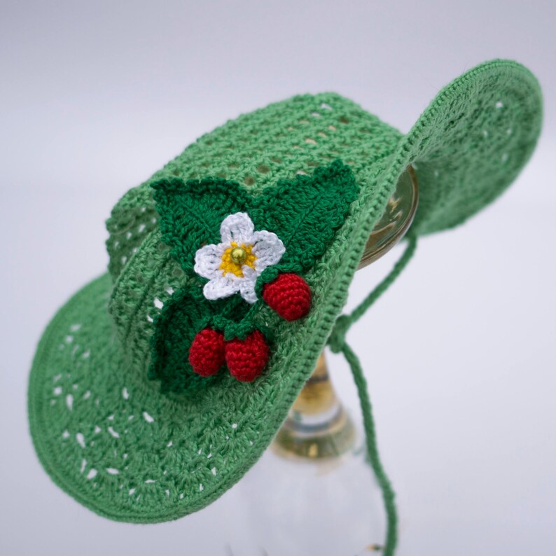 Wide Brimmed Hat Dog's/Green Hat for Dog/Spring Hat Etsy